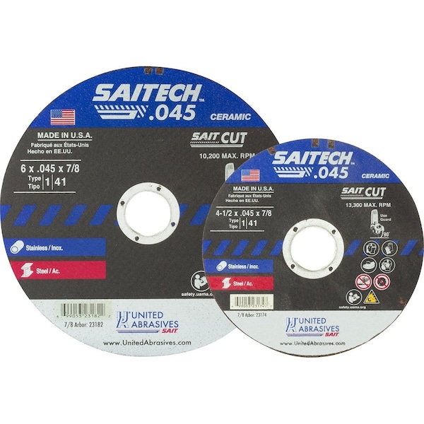 United Abrasives/Sait United Abrasives - Sait Cut Off Wheel